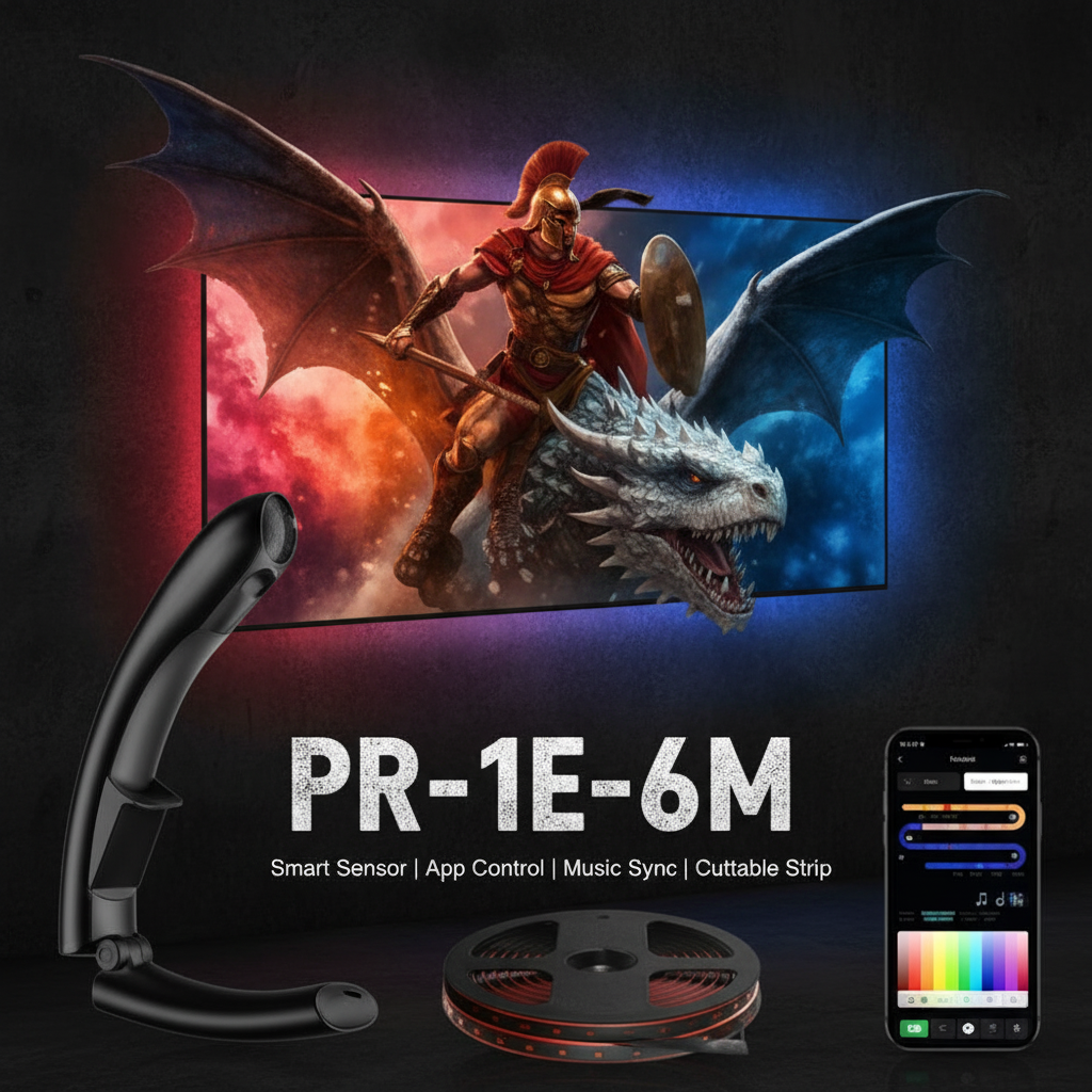 PR-1E-6M TV Light Shadow