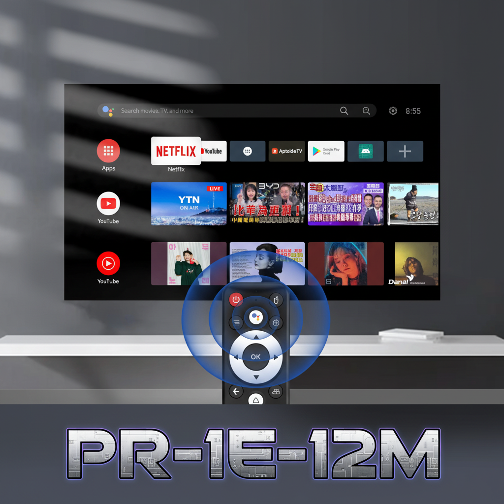 PR-1E-12M TV Light Button
